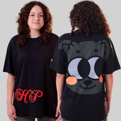 Camiseta Oversized 100% Algodão Shopito Face – BRUNX