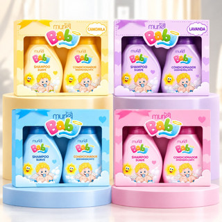 Kit Shampoo E Condicionador Baby 100ml Muriel Original