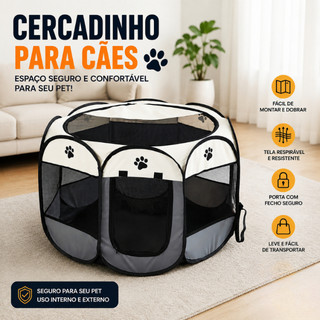 Casinha Grande Para Pets Dobrável 4 Cores