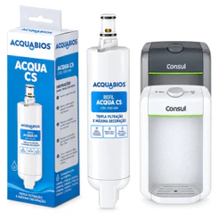 Refil Filtro Consul Para Purificador De Agua Cpc30 Cpc31 Cpb34 Cpb35 Cpb36 Acquabios