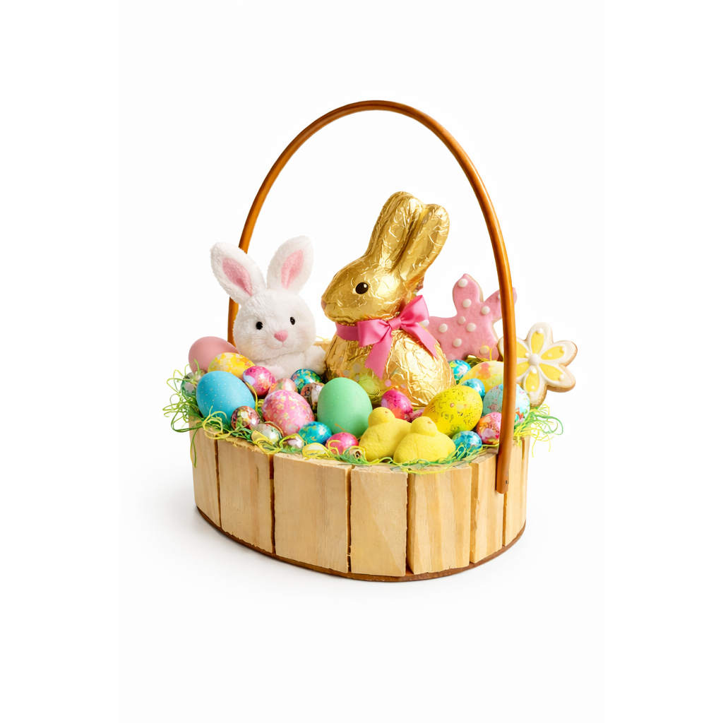 Cesta M Pinus Oval Presente Decoração fraldeira Pascoa Dia das Mães - kit com 10 unidades em Oferta na Shopee