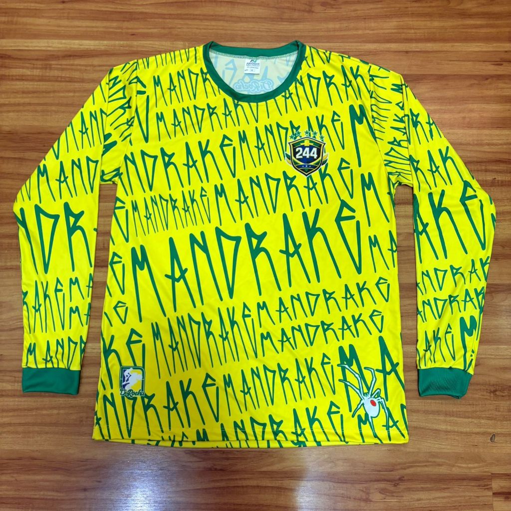 Dirocha Camisa Mandrake Brasil 244 Copa Manga Longa Camiseta Comprida