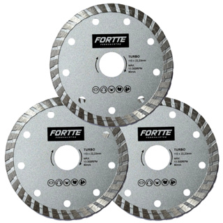 Disco Diamantado Turbo 110mm x 22,23mm Corte Esmerilhadeira Serra Marmore Alvenaria Concreto Tijolo Parede Ceramica em Oferta na Shopee