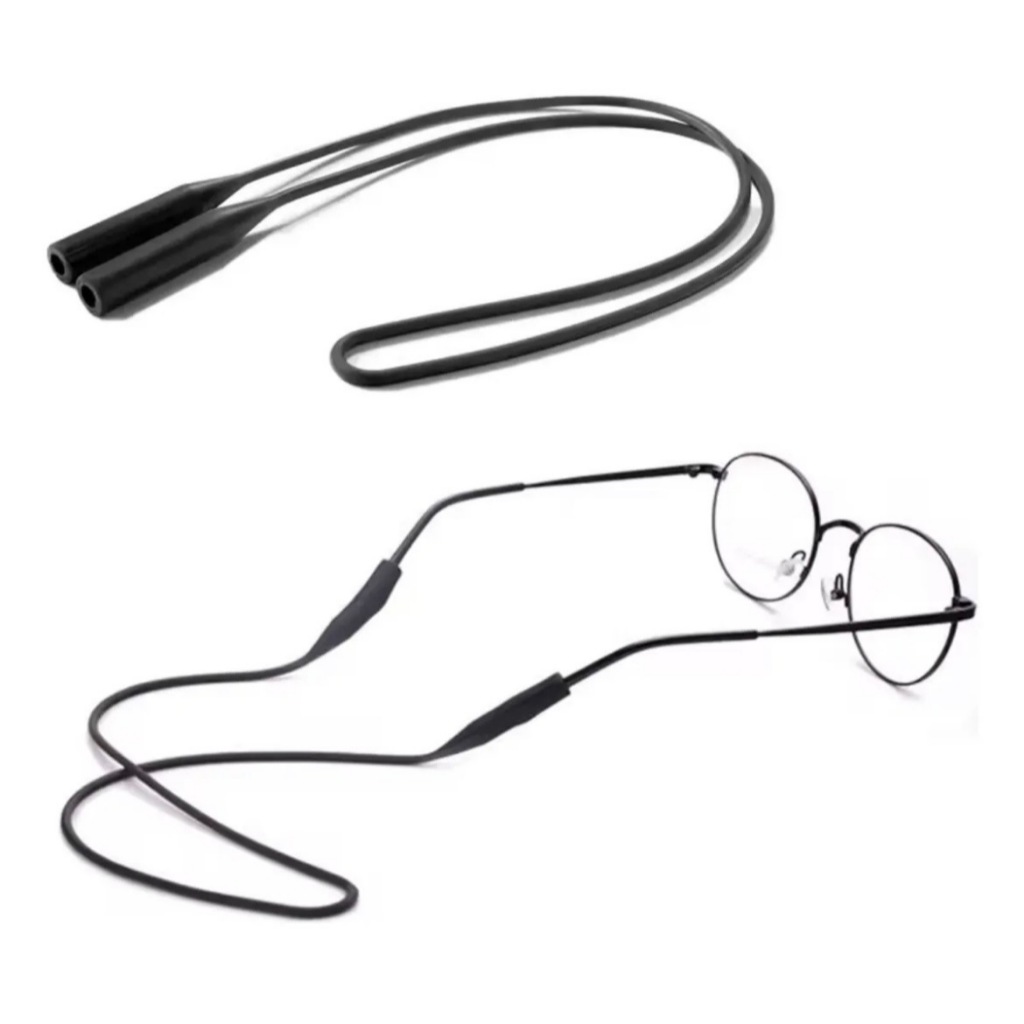 Cordão De Silicone Salva-Óculos Adulto Anti-Queda