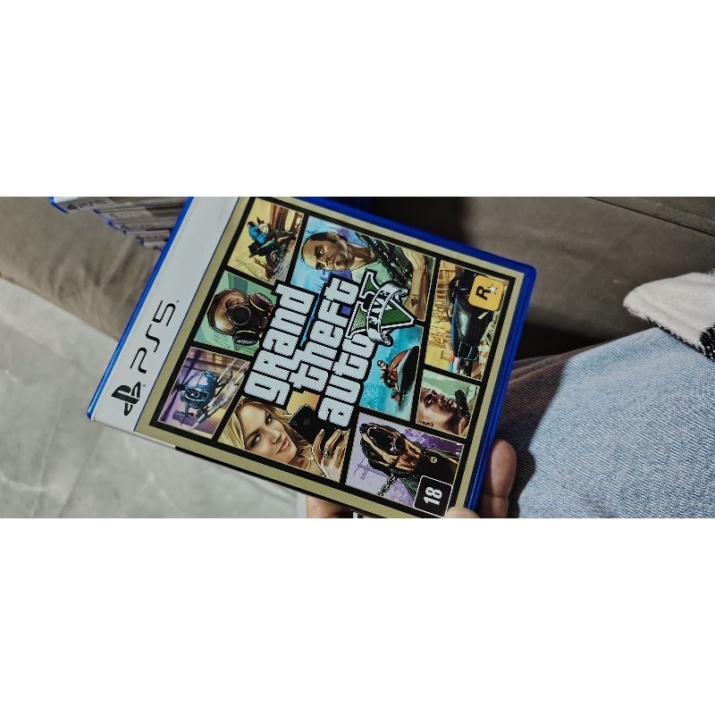 Gta 5 Ps5 PlayStation 5   Original seminovo perfeito envio imediato