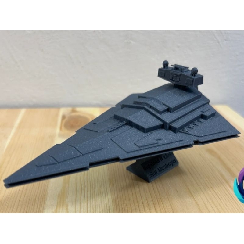 Miniatura Nave Star Destroyer Imperial Colecionável Star Wars - Edição Black Matte FoscoPremium Geek Gamer Decoração em Oferta na Shopee