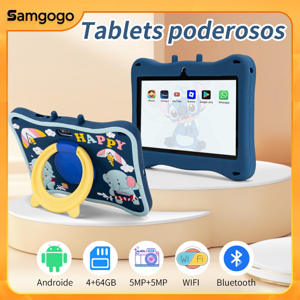 Tablet Infantil Crianças Educativo Android Youtube 64gb 7 inch