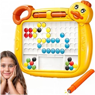 Lousa Mágica Caneta Magnética prancheta Infantil Educativo Autismo Cartelas Desenho Brinquedo em Oferta na Shopee