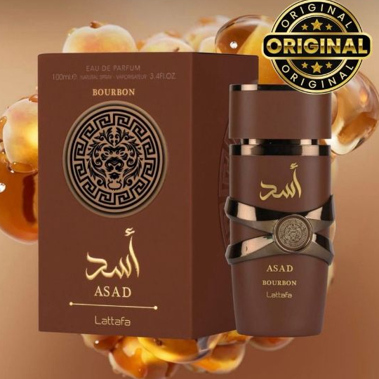 Perfume Árabe Assad Bourbon | Alta fixação com Fragrância marcante 100ml em Oferta na Shopee