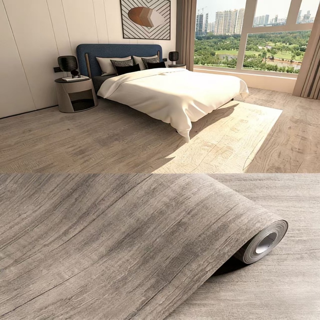 Adesivo Para Piso, Vinilico Autocolante 10MX60CM Proprio Para Chão Quarto, Cozinha, Sala, Banheiro