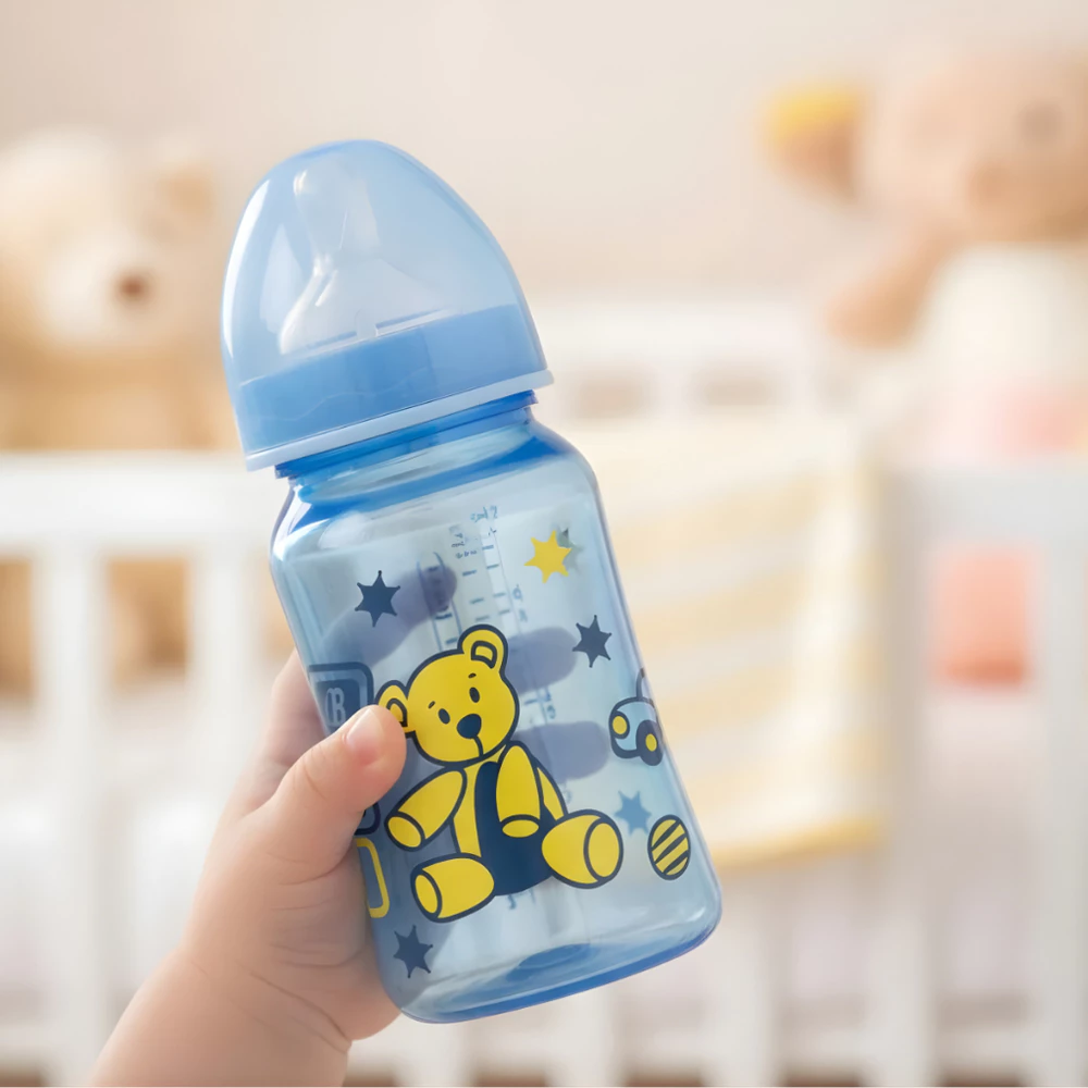 Mamadeira Super 270ML Premium bico em Silicone macio