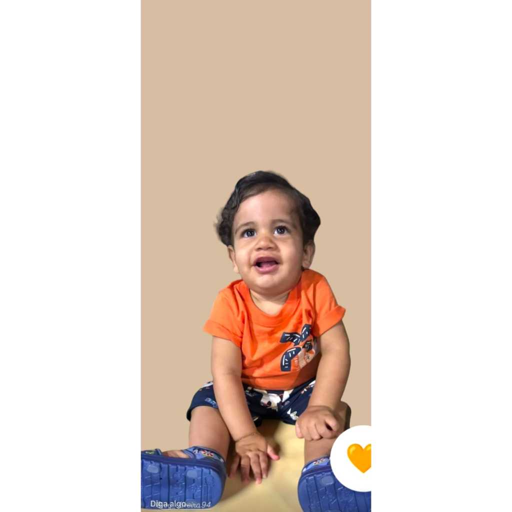 Conjunto Infantil Menino - Camisa  + Bermuda Estampada Moleton Masculino Malwee Kids
