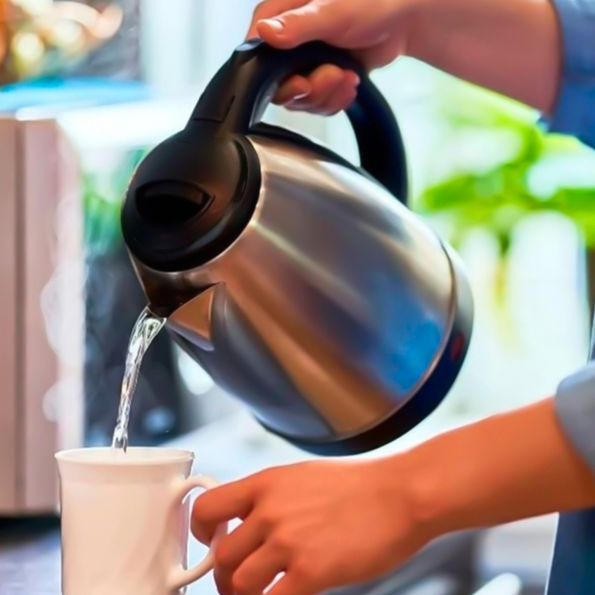 Jarra Elétrica Inox 1,8L Café e Chá em Oferta na Shopee