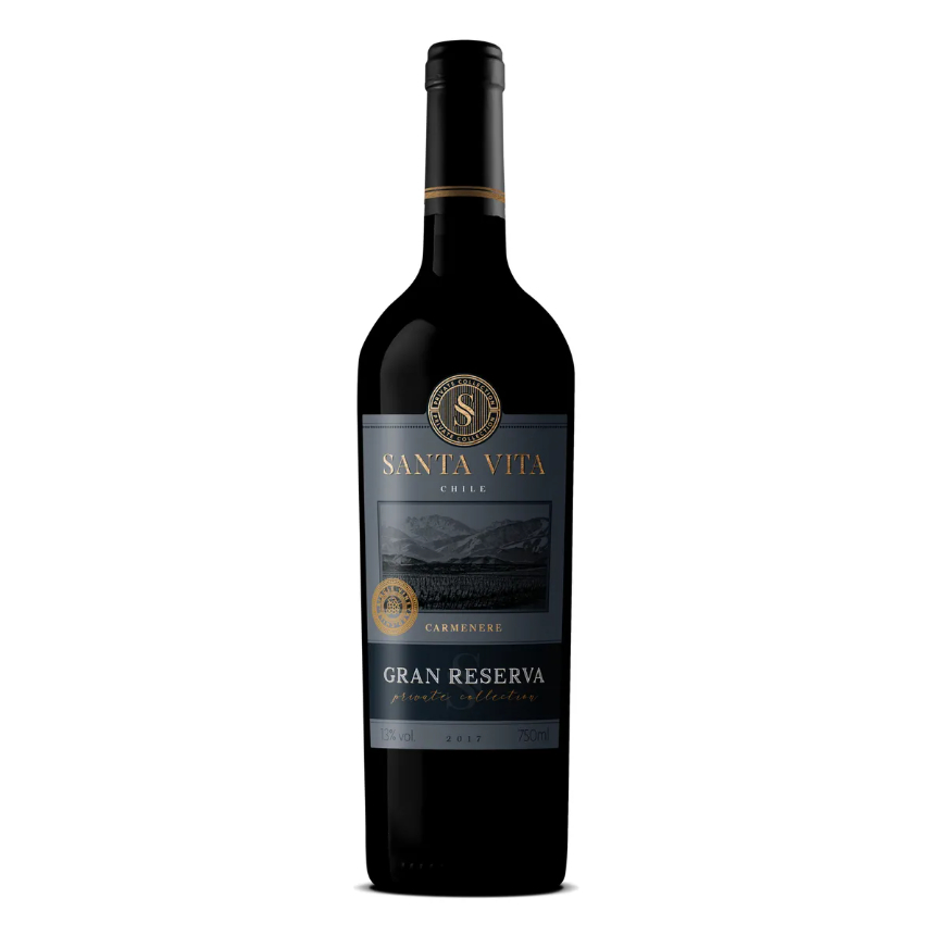 Vinho Chileno Gran Reserva Carmenère 750ml - Santa Vita