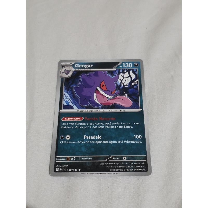 Gengar 057/091 - Destinos de Paldea (Português)