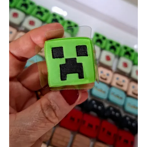 Kit Ejetor Modelador Brigadeiro Coleção Minecraft em Oferta na Shopee