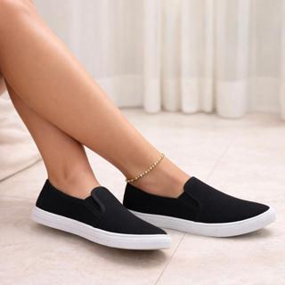 Tênis Iate Casual Feminino Calce Fácil Super Leve - Envio Imediato em Oferta na Shopee