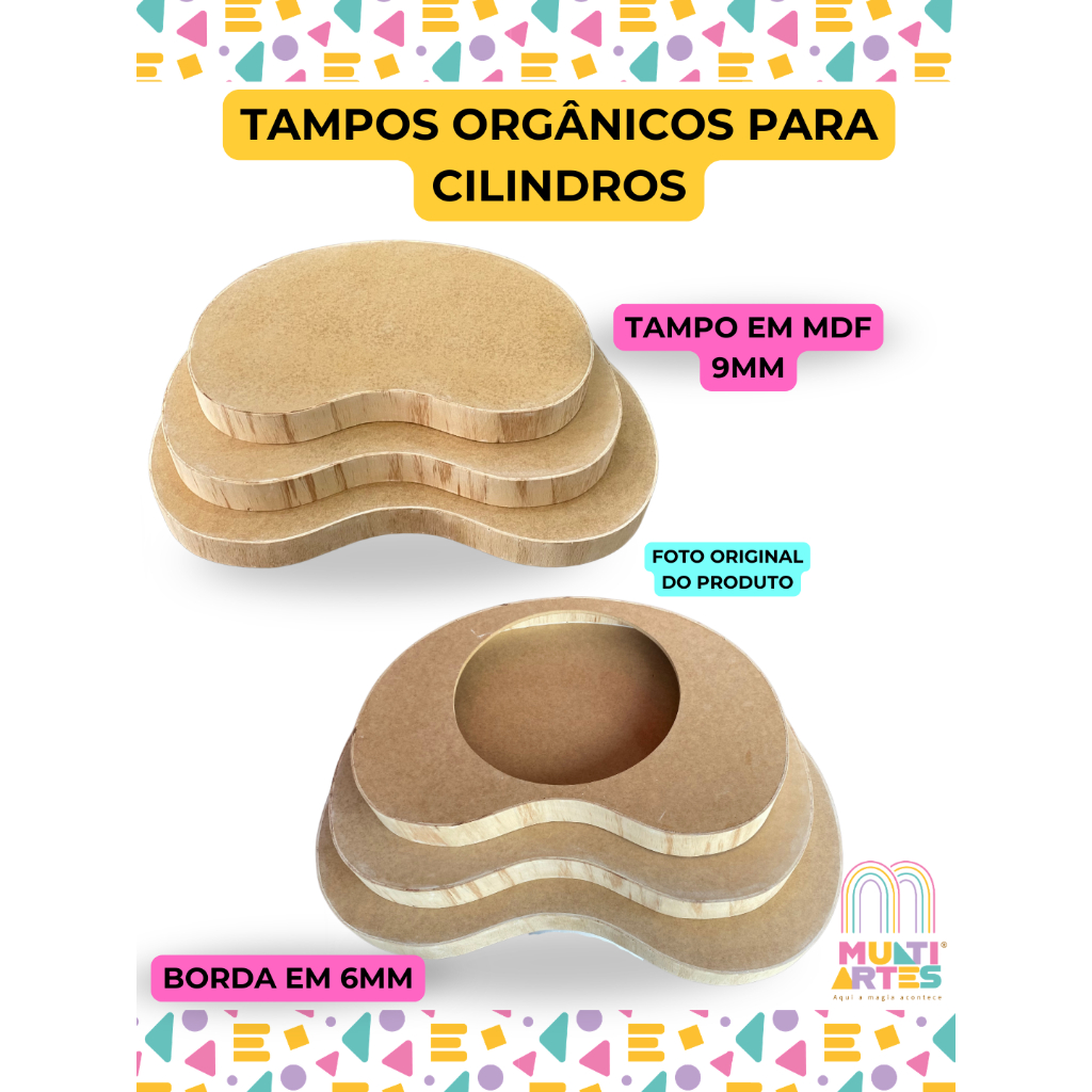 Tampo orgânico para cilindro