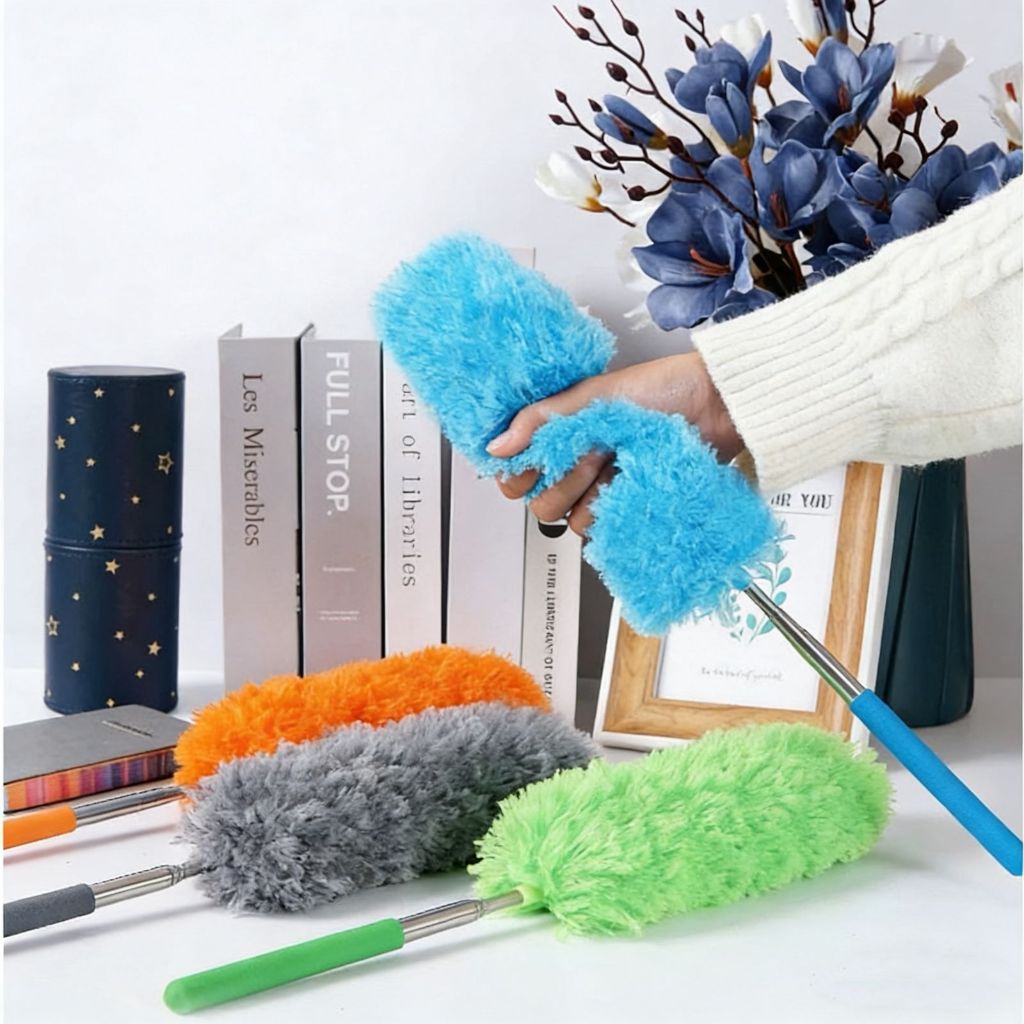 Espanador  PARA LIMPEZA Pó Extensor Retrátil de Poliéster Eletrostático