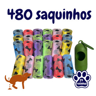 Refil personalizado Saquinho/Refil de cocô/cata-caca higienico cachorro gato pet 100%Reciclável