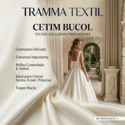 Tecido Cetim Bucol (3m x 1,5m) VÁRIAS CORES