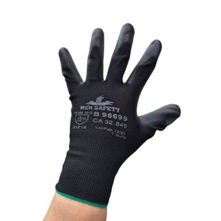 Kit 10 Pares Luva Multitato Tátil Banhada PU Black Uso Geral Mecânico Pedreiro Pintor EPI CA Proteção em Oferta na Shopee