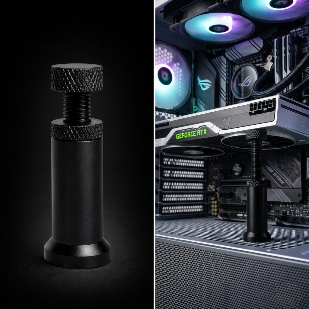 Suporte Ajustável para Placa de Vídeo GPU Anti-Sag – Apoio Universal PC Gamer