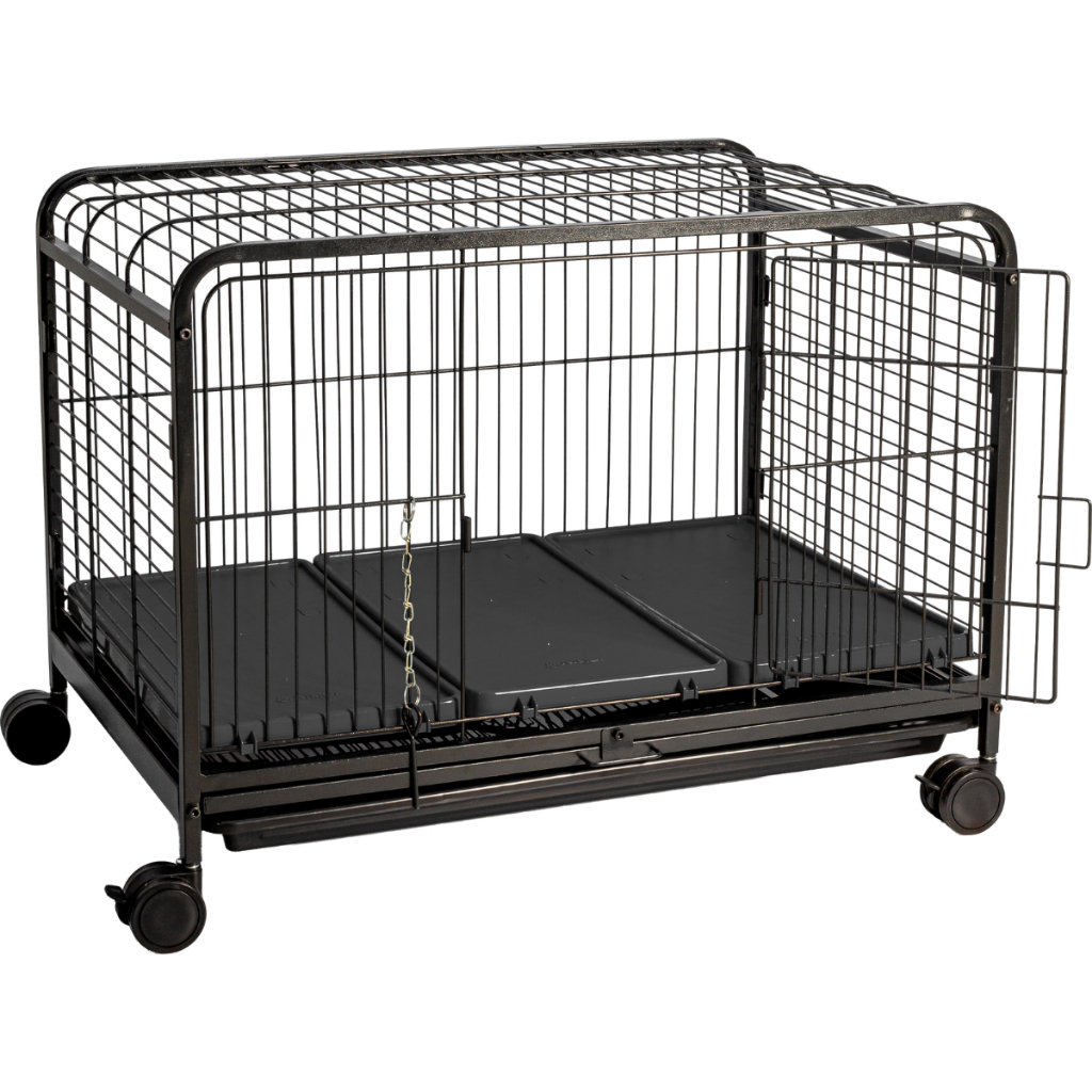 Transportadora P/ Pet Leva Pet Grande Gaiola P/ Pet Lilás e Preto