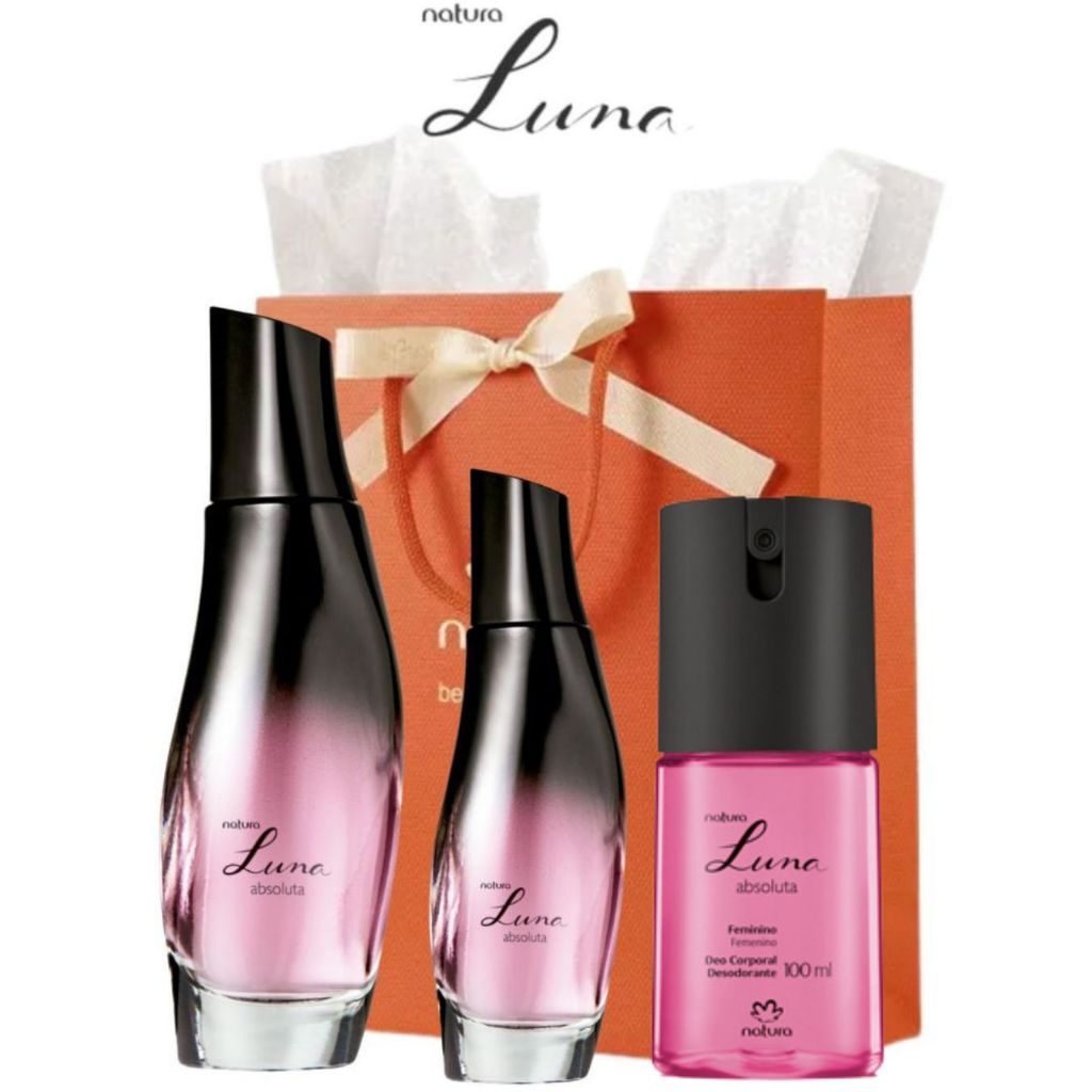 Natura Kit Luna Absoluta (ORIGINAL E LACRADO) em Oferta na Shopee