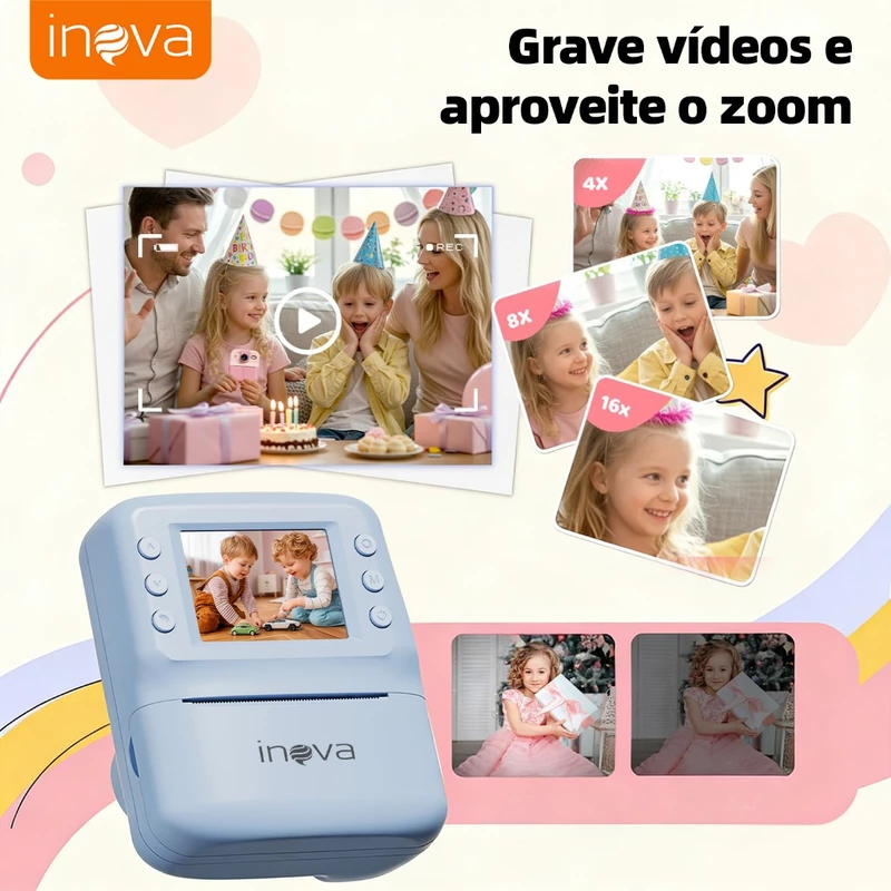 Câmera Infantil Digital Inova