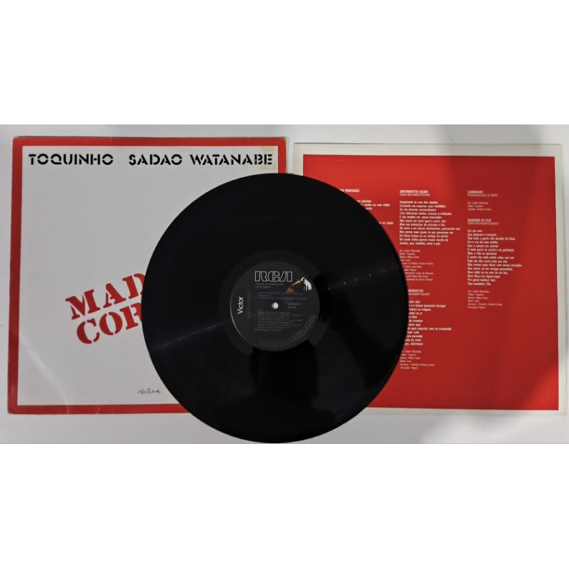 Lp Vinil - Made In Coração - Toquinho Sadao Watanabe