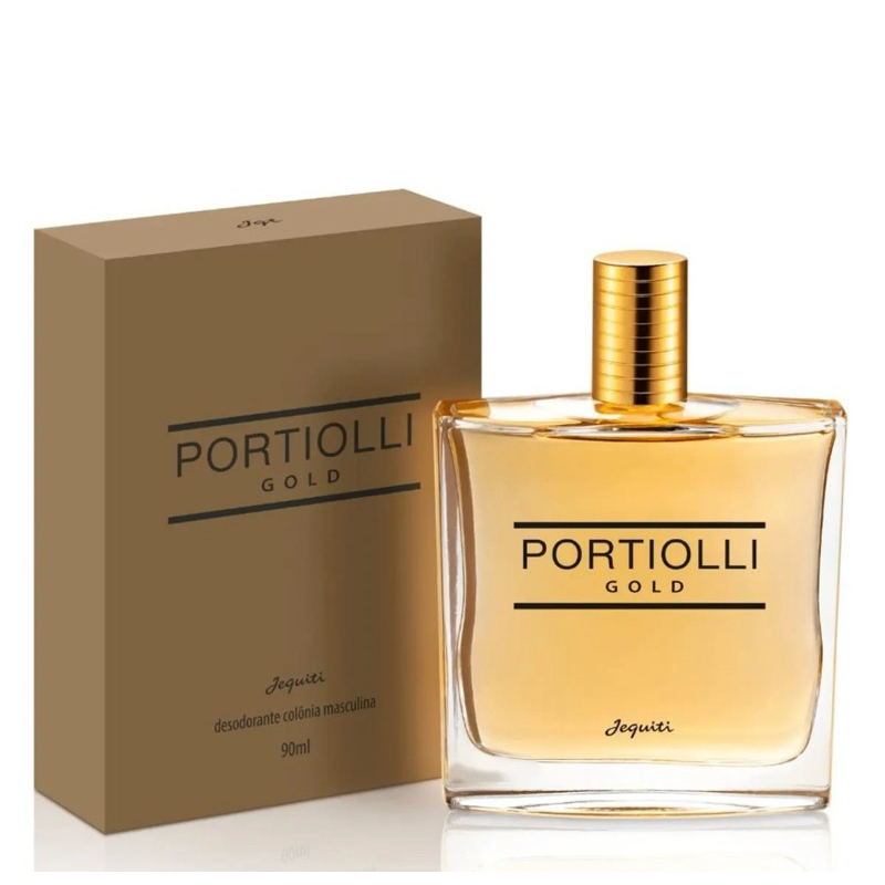 Jequiti Colonia Masculina Portiolli Gold, 90 MI
