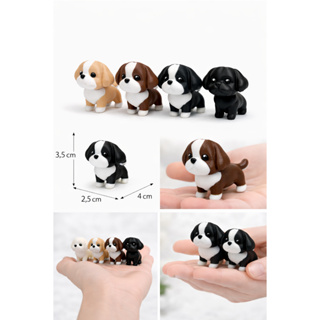 Shih Tzu - Cachorro Miniatura - Mini Pets Colecionáveis em Oferta na Shopee