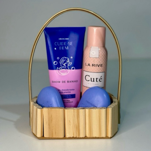 kit 20 cestas madeira para presente  cesta de cosmeticos chocolate em Oferta na Shopee