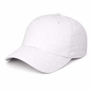 Boné Branco Básico Liso com Aba Curva e Ajuste, Unissex, Feminino e Masculino em Oferta na Shopee