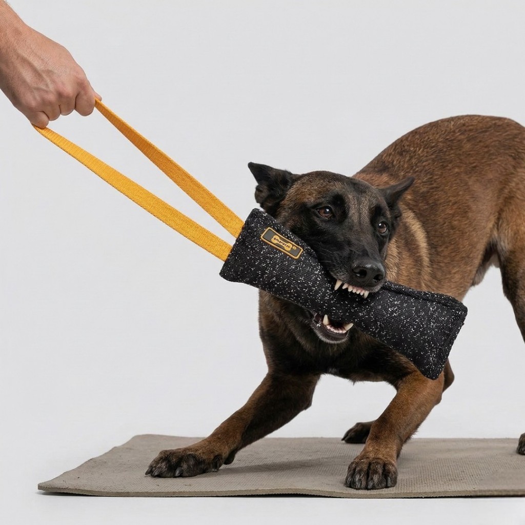 Mordedor Salsicha  Brinquedo Cachorro Pitbull Pastor Alemão Dogue Dogo Argentino Mastim Buldogue Adestramento Cães Dog