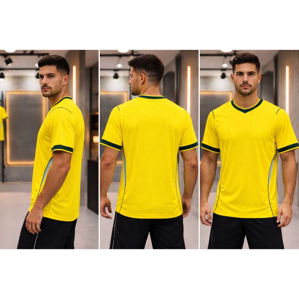 Camisa Amarela e Azul SELEÇAO BRASILEIRA COPA DO MUNDO premium modelo original chamar o vendedor