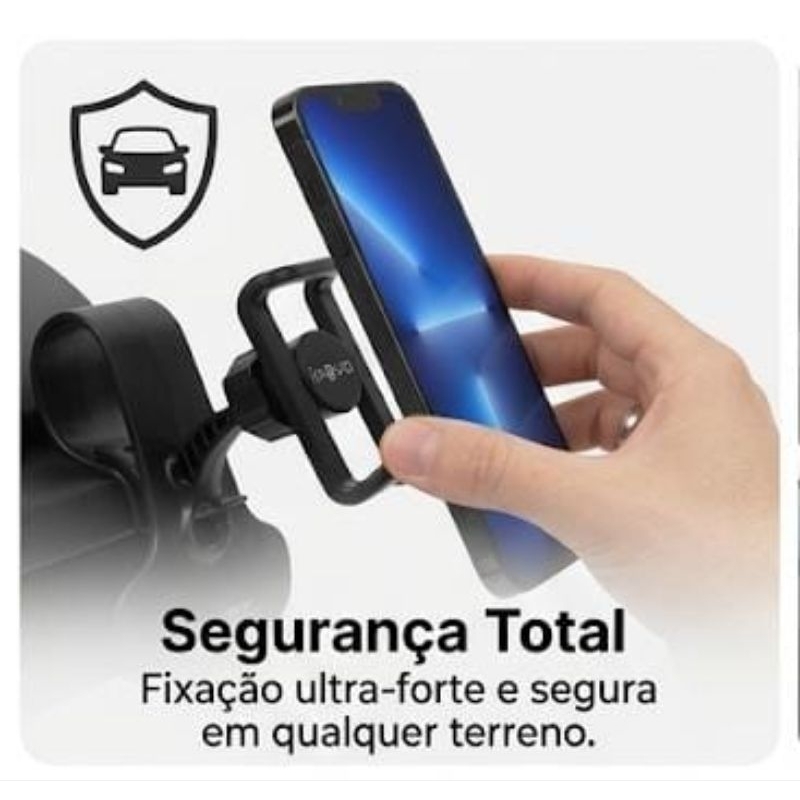 Suporte Celular Carro Painel Magnético Inova SPO-8770 Forte 🚗🧲
