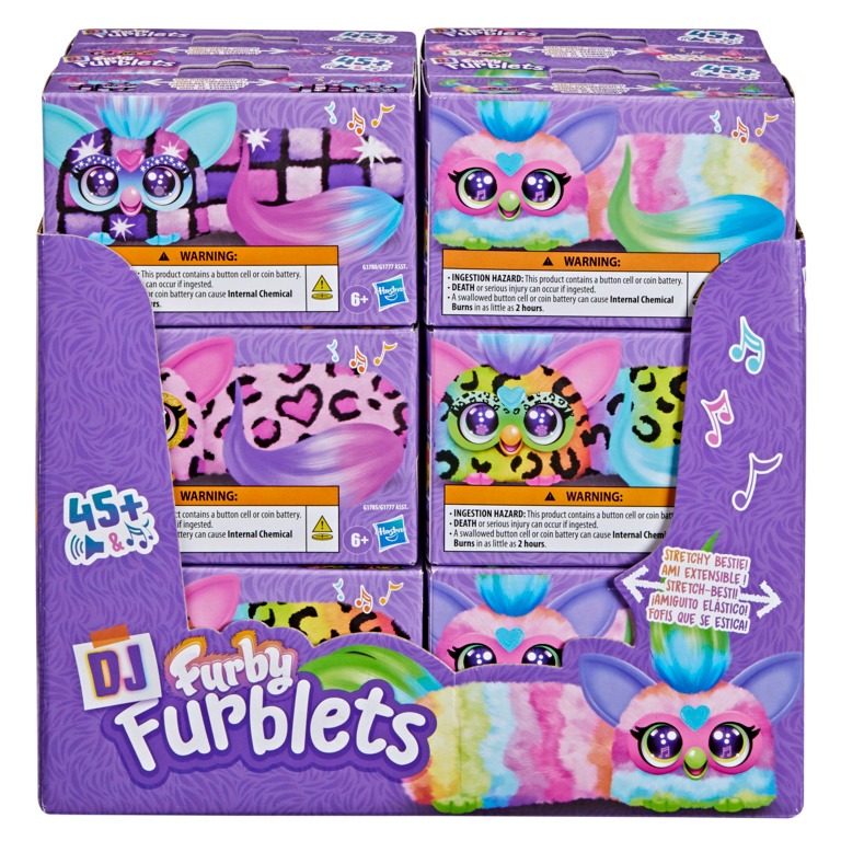 Furby Furblets Dj Pelúcia Sortido - Hasbro G1777