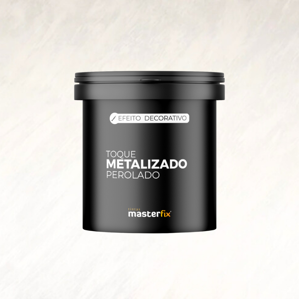 Toque Perolado Metalizado Masterfix 1kg