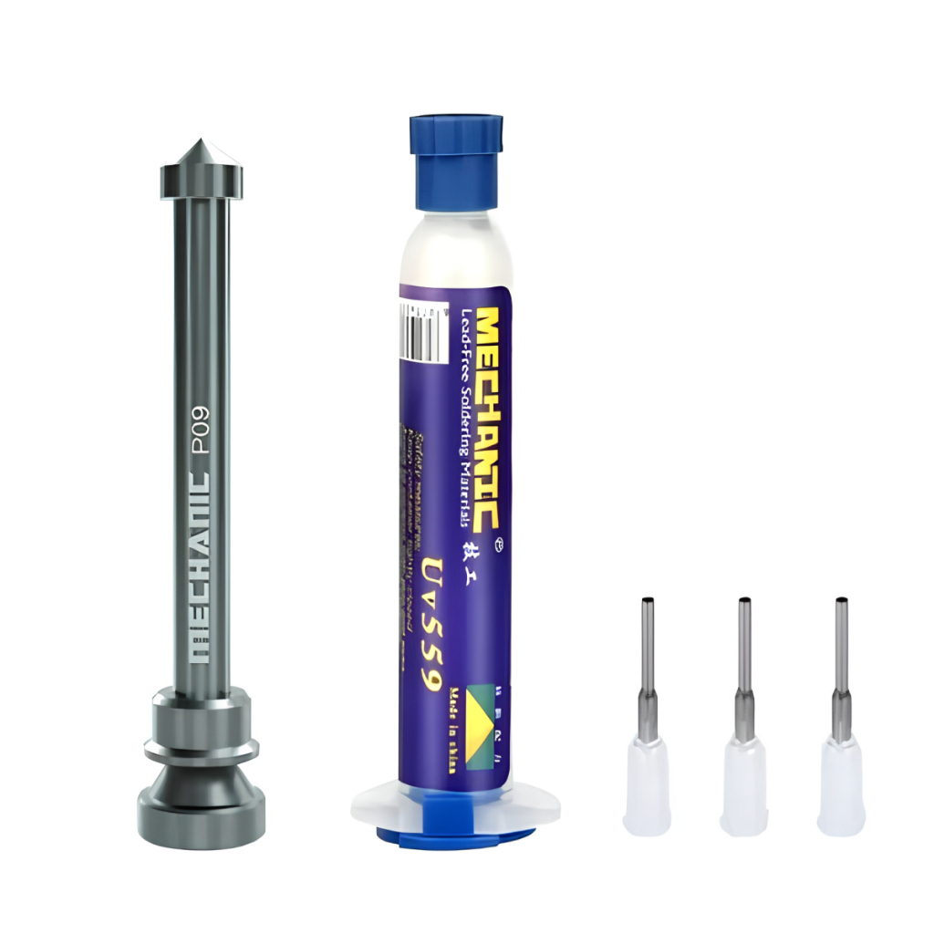 Fluxo de Solda em Pasta Mechanic UV 559 com Aplicador para Reballing
