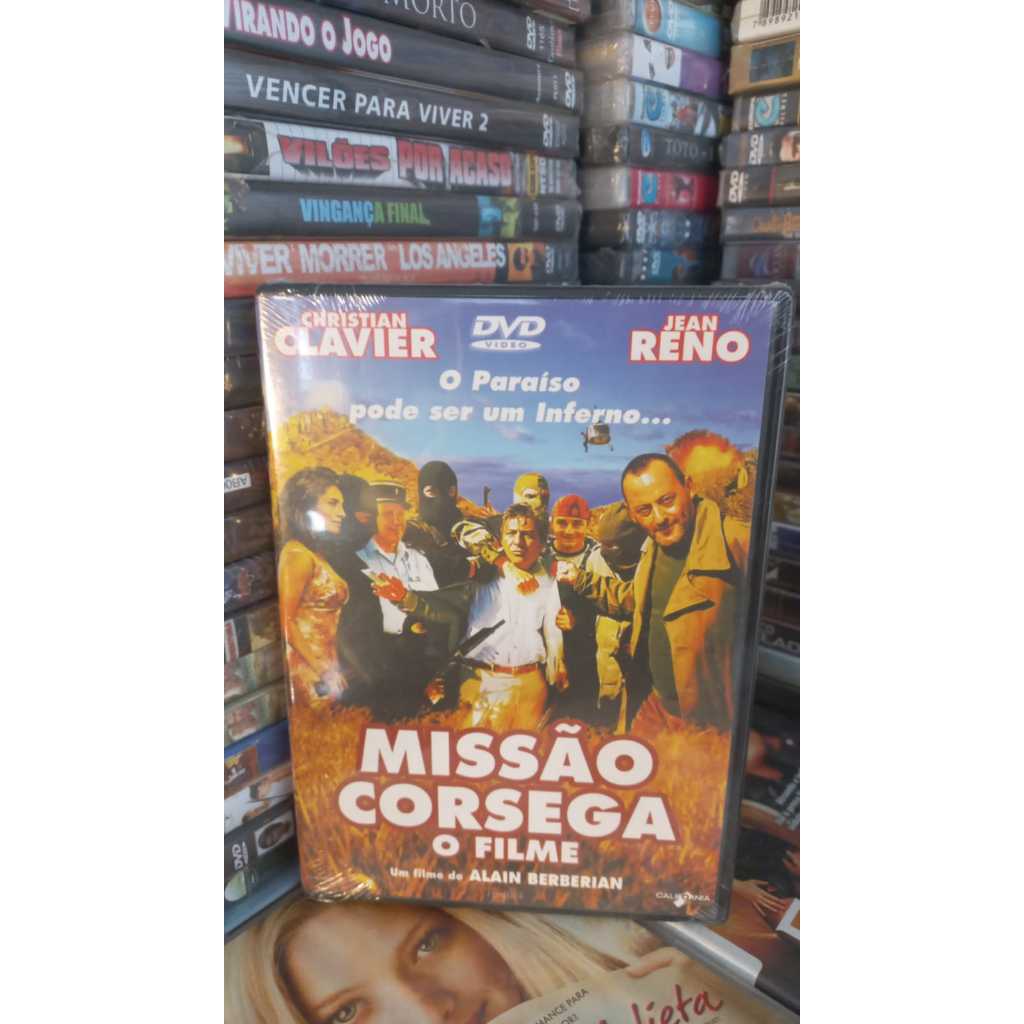 Dvd ( Lacrado)  Missão Corsega O Filme Christian Clavier - Alain Berberian