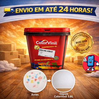 Tinta Látex Branca 3,600lt Anti Mofo Econômica Baixo Odor Interna Externa Secagem Rapida em Oferta na Shopee