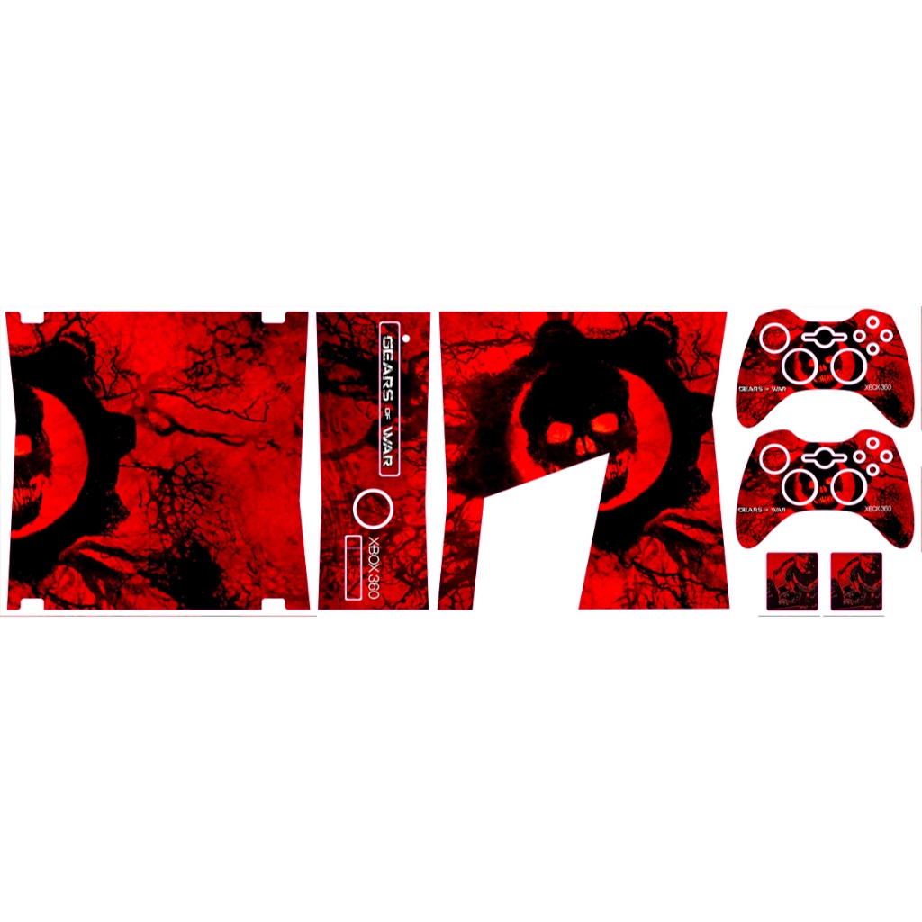 Skin Adesiva Xbox 360 Slim - GOW em Oferta na Shopee
