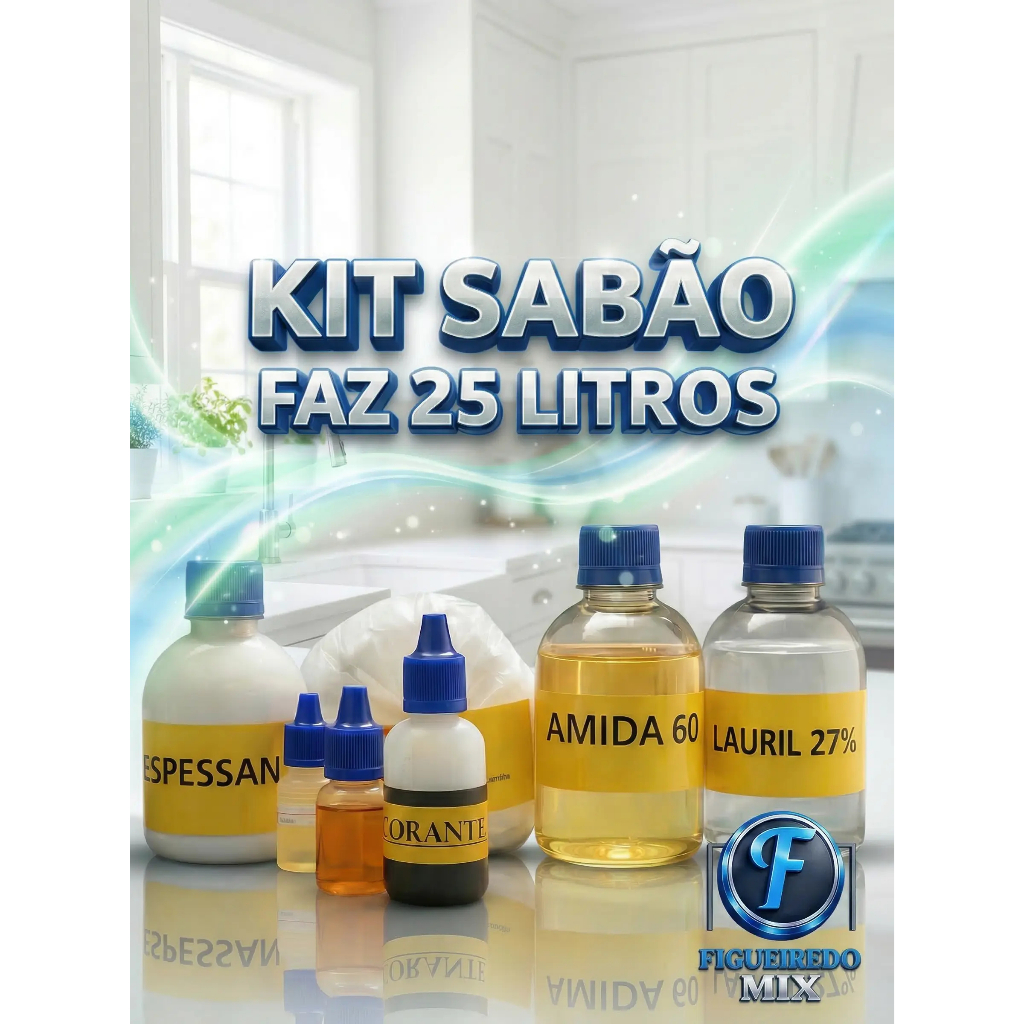 SABÃO LIQUIDO LAVA ROUPAS FAZ 25LITROS MOMO NOVO