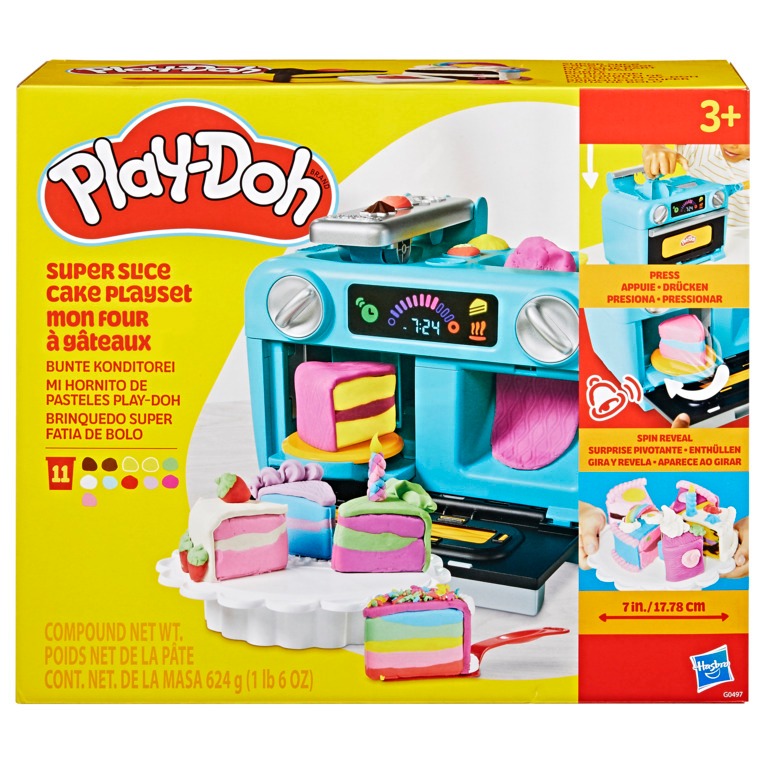 Massinha Play-Doh Super Fatia De Bolo - Hasbro G0497
