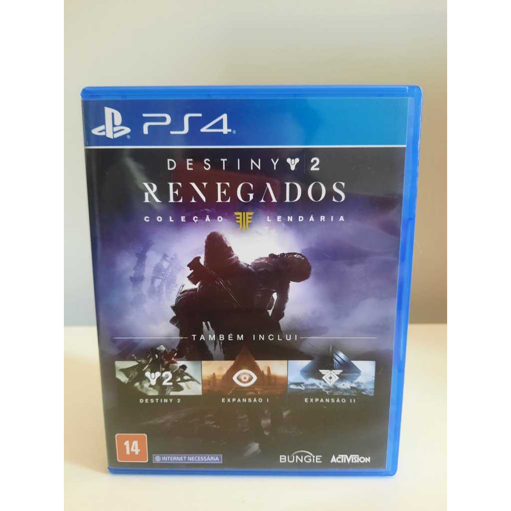 Destiny 2 Renegados PS4 Mídia física