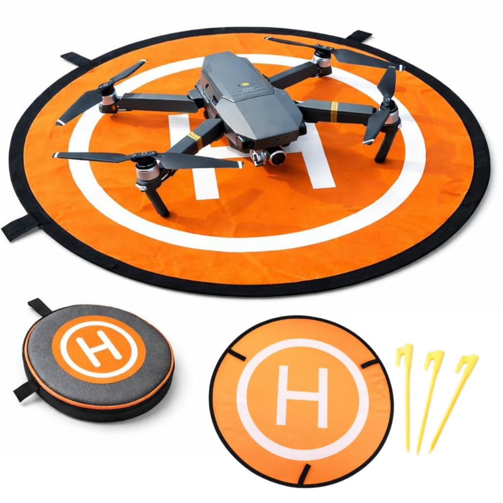 Heliponto Drone Pista De Pouso Landing Pad Decolagem 55cm