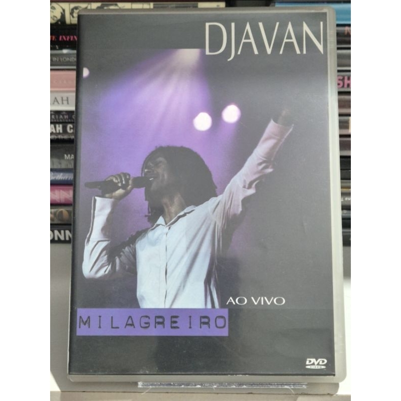 DVD DJAVAN - MILAGREIRO - AO VIVO - MPB