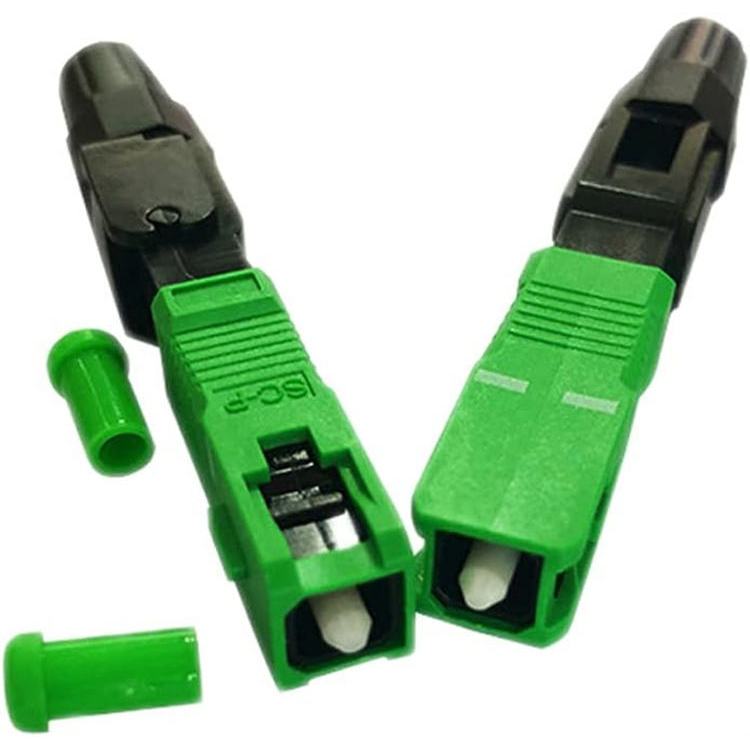 Fibra Óptica Conector Rápido SC APC Conector Rápido para FTTH Drop Cabo Campo Terminação